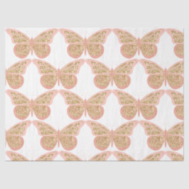 Glitter Vlinders Serie Ontwerp 1 Tissuepapier