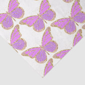Glitter Vlinders Serie Ontwerp 2 Tissuepapier (Detail)