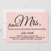 Glitter Vrijgezellenfeest future Mrs. Kaart (Voorkant)