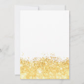 Glitter Vrijgezellenfeest Kaart (Achterkant)