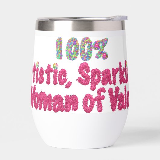 Glitter Vrouw van Dapperheid (Links)