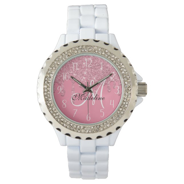 Glitter Watch, speciaal uitlijnen Horloge (Voorkant)