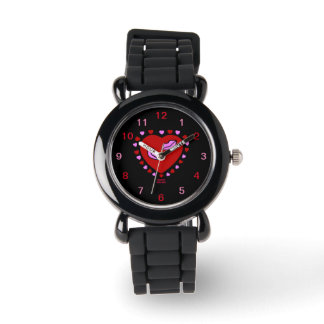 Glitter Watch van het Kind van het liefdevolle har Horloge
