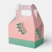 Glitter Watermelon and Seeds Birthday Party Bedankdoosjes (Achterkant)