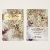 Glitter waterverf en folie ketting display kaart (Voorkant /achterkant)