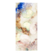 Glitter Waterverf Gold Foil-prijslijst Reclamekaart (Achterkant)