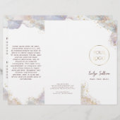 Glitter waterverf vormen brochure (Voorkant / Achterkant)