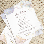 Glitter waterverf vormen flyer<br><div class="desc">elegante schoonheidssalon flyer</div>