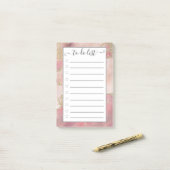 Glitter waterverf wash ombre takenlijst" post-it® notes (Op bureau)