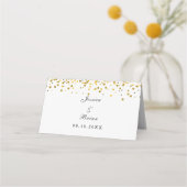 Glitter Wedding Plaatskaartje (Achterkant)