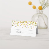 Glitter Wedding Plaatskaartje (Voorkant)