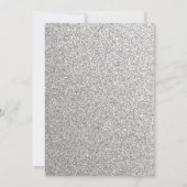 Glitter Wedding Uitnodiging (Achterkant)