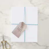 GLITTER WEDDING VRIJGEZELLENFEEST GIFT-LABELS CADEAULABEL (Met Touw)