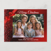 Glitter Wonderland Vakantiefoto Briefkaarten (Voorkant)