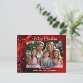 Glitter Wonderland Vakantiefoto Briefkaarten (Staand voorkant)