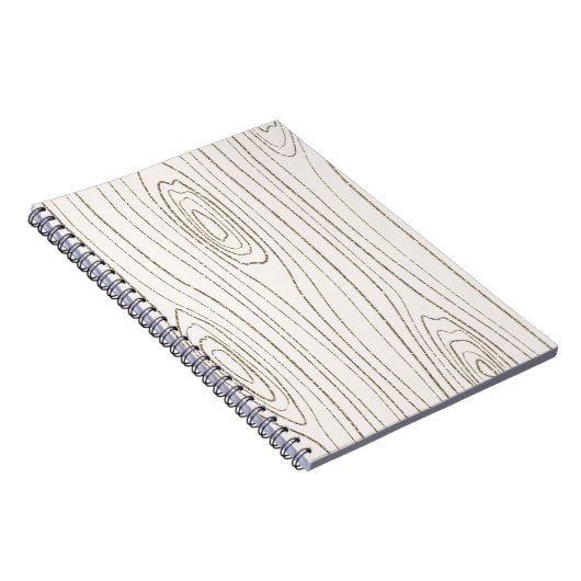 Glitter Woodgrain Journal Notitieboek (Rechterzijde)