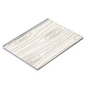 Glitter Woodgrain Journal Notitieboek (Linkerzijde)