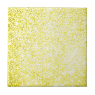 Glitter Yellow Tegeltje