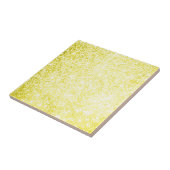 Glitter Yellow Tegeltje (Zijkant)