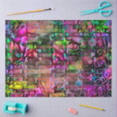 Glitter Zee World Modern Art Collectie Tissuepapier (Craft)