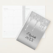 Glitter Zilver Persoonlijk Planner (Display)