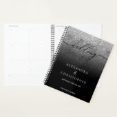 Glitter Zilver SPARKling Bruiloft Kalligrafie Planner (Display)