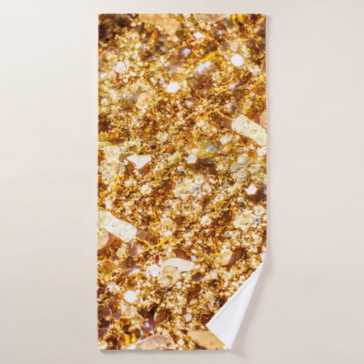 Glitterachtergrond Badhanddoek (Badhanddoek)