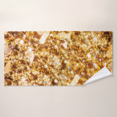 Glitterachtergrond Badhanddoek (Badhanddoek)