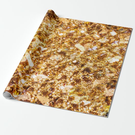 Glitterachtergrond Cadeaupapier (Uitgerold)
