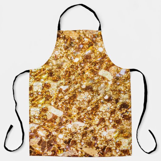 Glitterachtergrond Schort (Voorkant)