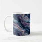 Glitteragaat Paarse Blue Coffee Mok (Links)