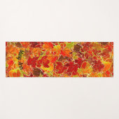 Glitteraple lekt in de Herfst/herfst Yogamat (Voorkant (horizontaal))