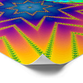 Glitterbal Fractal Poster (Hoek)