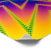 Glitterbal Fractal Poster (Hoek)