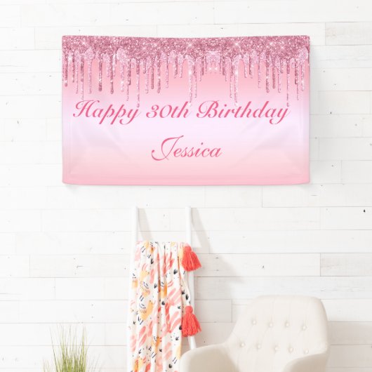 Glitterbanner op maat spandoek (Insitu)