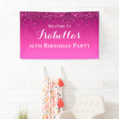 Glitterbanner op maat spandoek (Insitu)