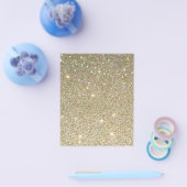 Glitterblanco flyer (Enkel)