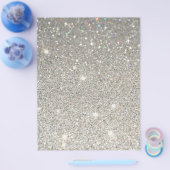 Glitterblanco flyer (Enkel)