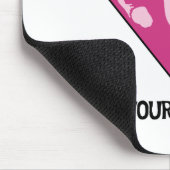 Glitterbommen4Choice mousepad Muismat (Hoek)