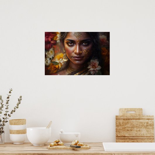 Glitterbride Poster (Keuken)