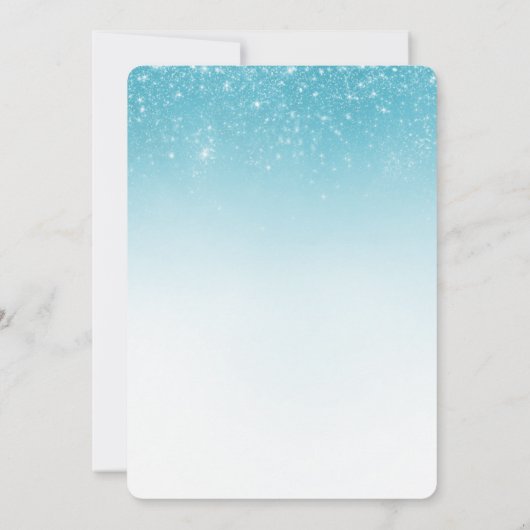 glitterconfetti 15e huwelijksverjaardag kaart (Achterkant)