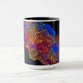 Glitterde alcoholinkt mok (Midden)