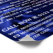 Glittered Model, Modelleraar, modelagent Poster (Hoek)