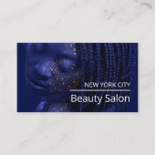 Glittered Model, schoonheidsspecialist, Beauty Sal Visitekaartje (Voorkant)