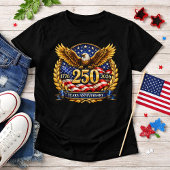 Glittered Semiquincentennial Eagle Emblem T-shirt