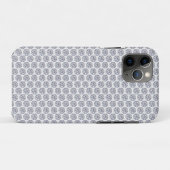 Glitterend diamantpatroon op zilver Case-Mate iPhone case (Achterkant (horizontaal))