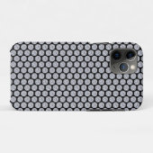 Glitterend diamantpatroon op zwart Case-Mate iPhone case (Achterkant (horizontaal))