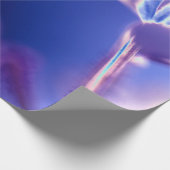 Glitterend lavendel en blauw inpakpapier (Hoek)