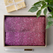 Glitterend Oranje en Paarse Gradiënt Glitters Tissuepapier (Geschenk)