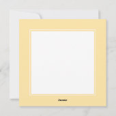 Glitterend Roze Lint Kerst Platte Vakantiefolder Feestdagenkaart (Achterkant)